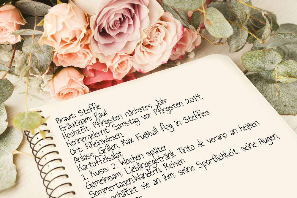 Wedding Checkliste Mont